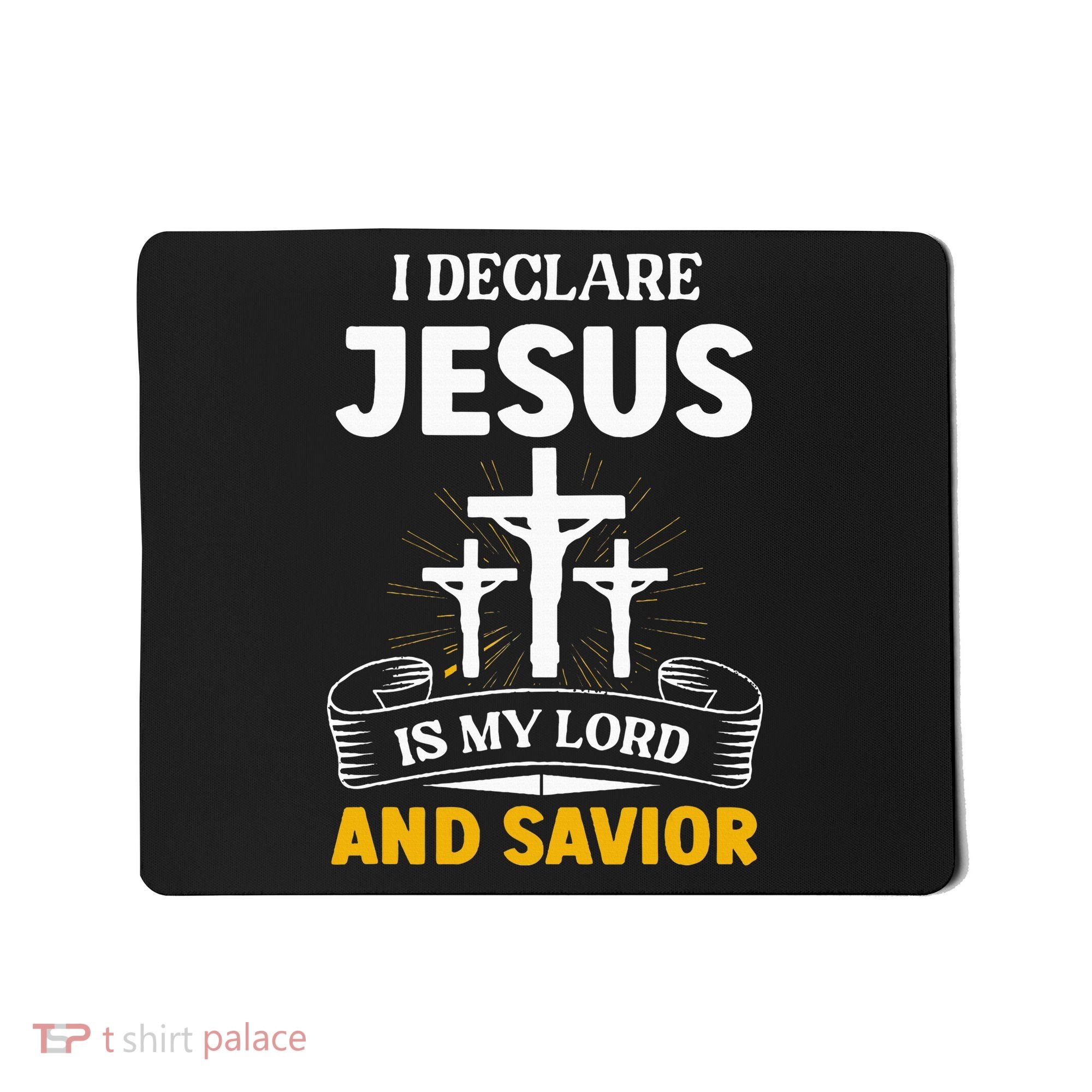 Religious Bible Church Jesus Is My Lord And Savior Mousepad