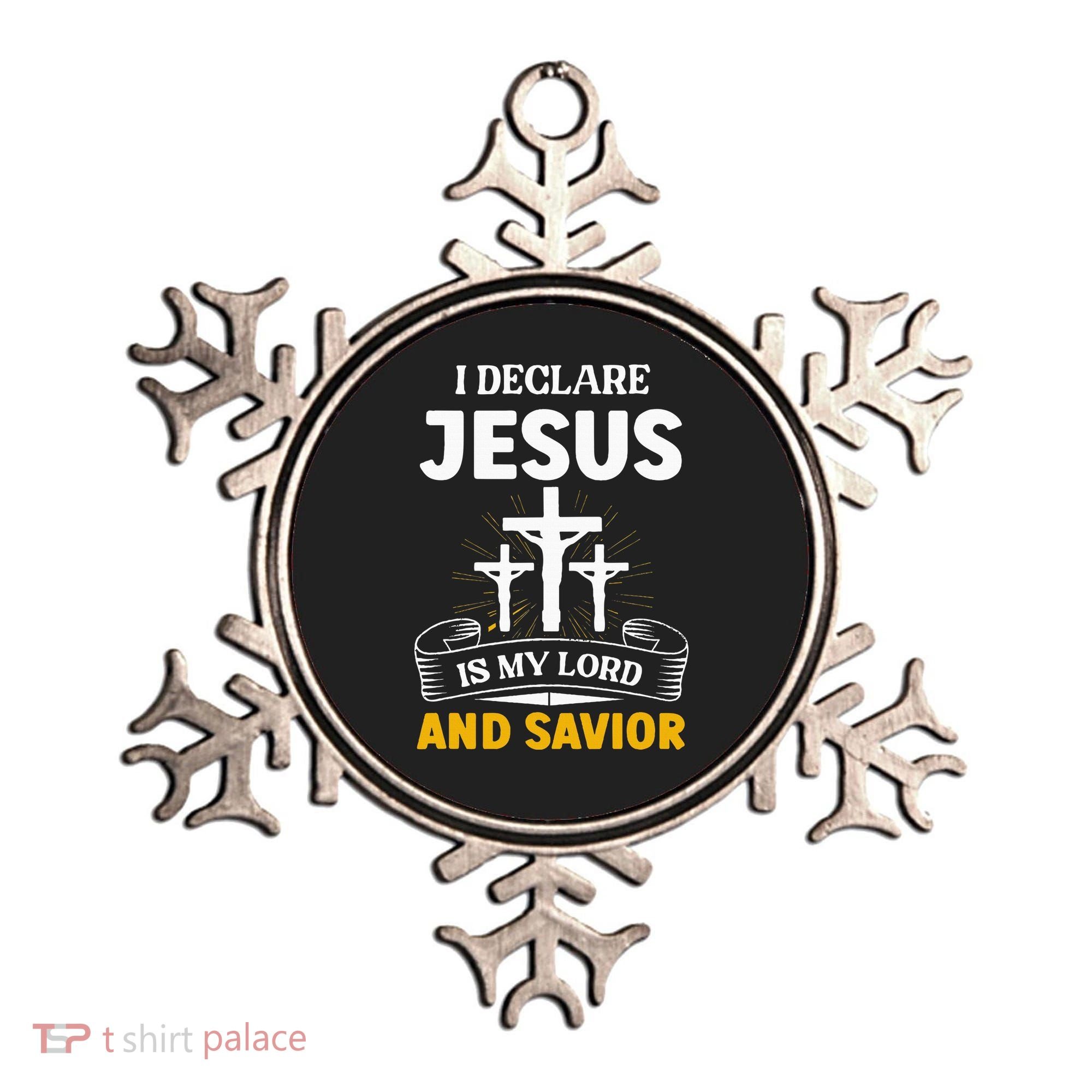 Religious Bible Church Jesus Is My Lord And Savior Ornament
