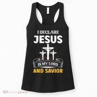 Religious Bible Church Jesus Is My Lord And Savior Women's Tank Top thumb 0
