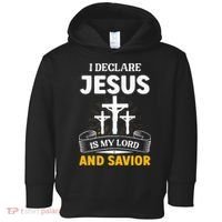 Religious Bible Church Jesus Is My Lord And Savior Toddler Hoodie thumb 0