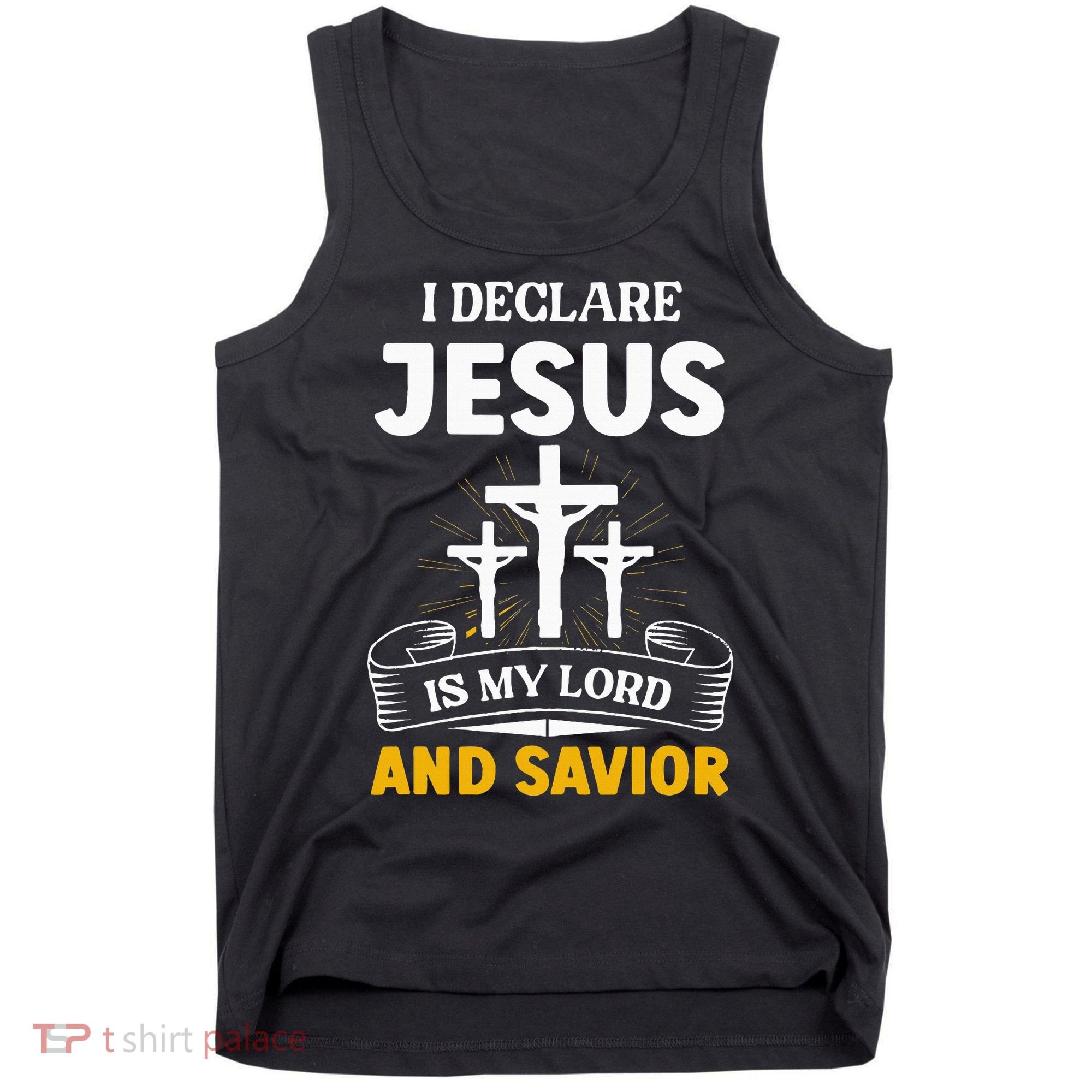 Religious Bible Church Jesus Is My Lord And Savior Tank Top