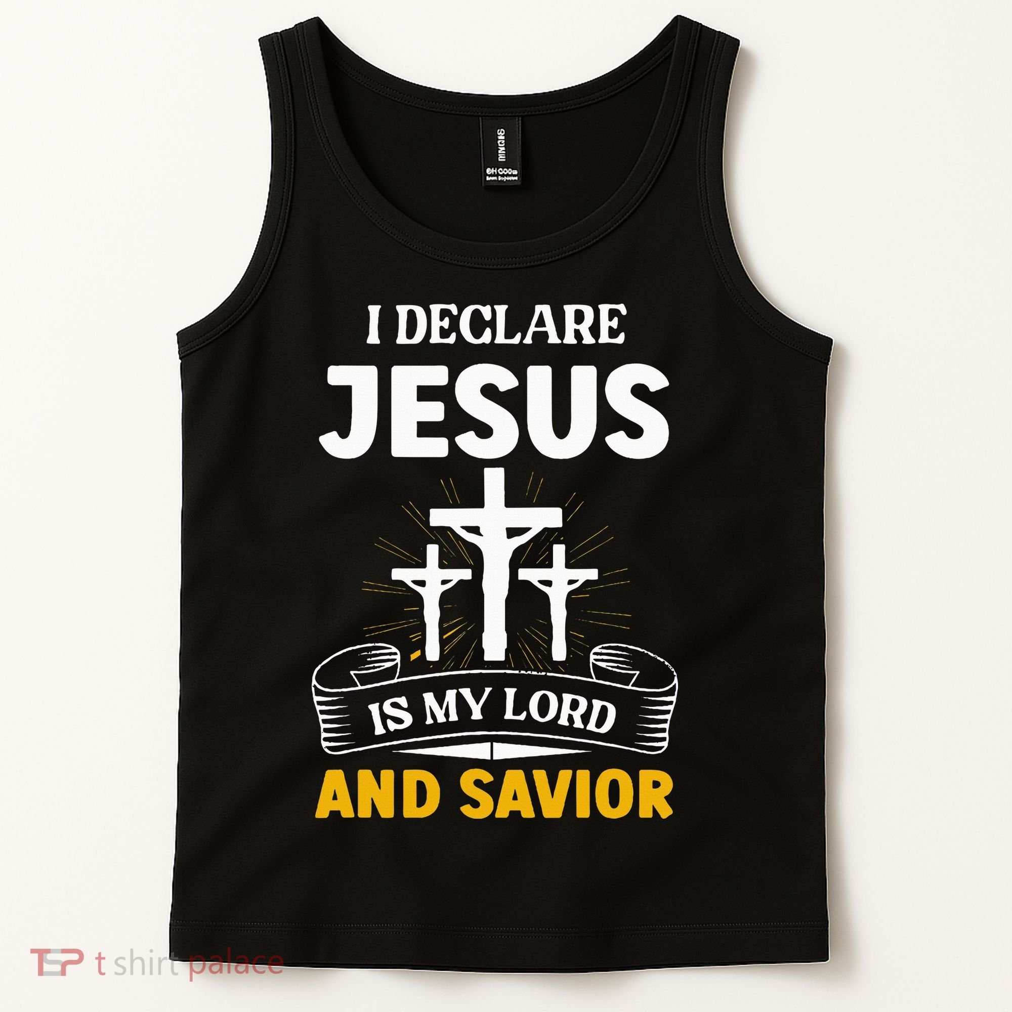 Religious Bible Church Jesus Is My Lord And Savior Tank Top