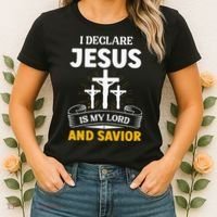 Religious Bible Church Jesus Is My Lord And Savior Women's T-Shirt thumb 2