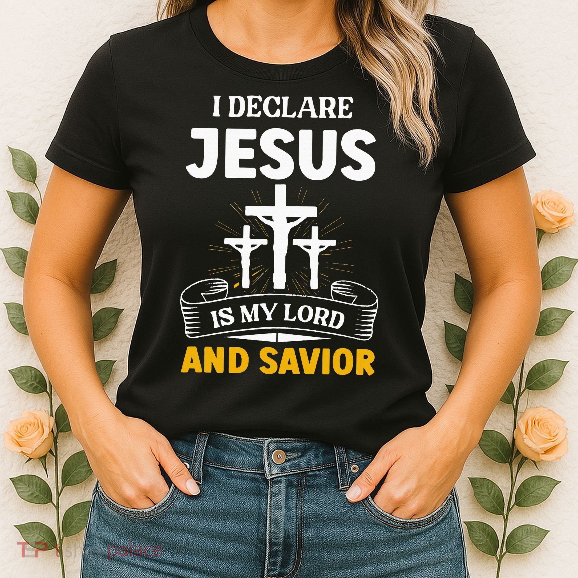 Religious Bible Church Jesus Is My Lord And Savior Women's T-Shirt