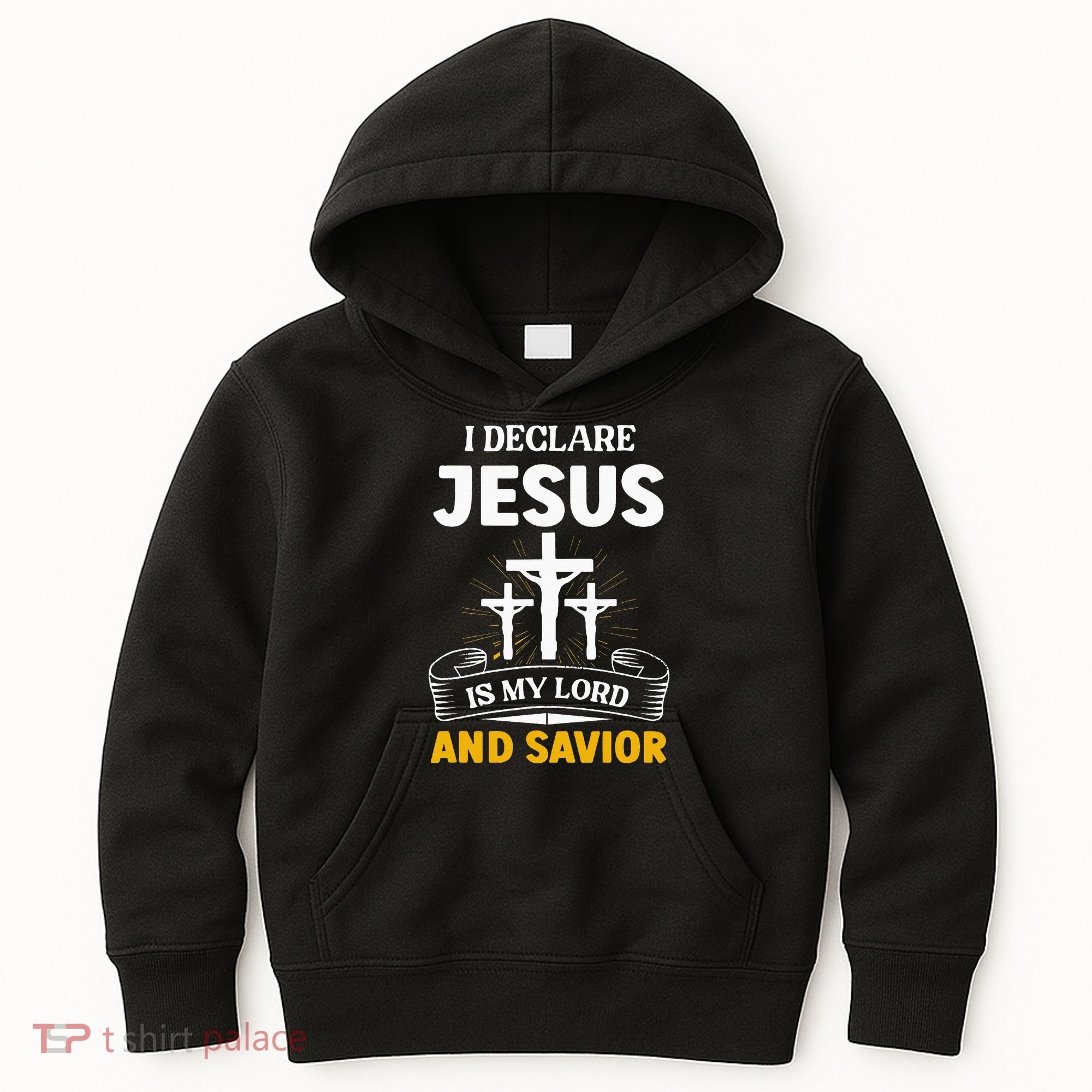 Religious Bible Church Jesus Is My Lord And Savior Kids Hoodie