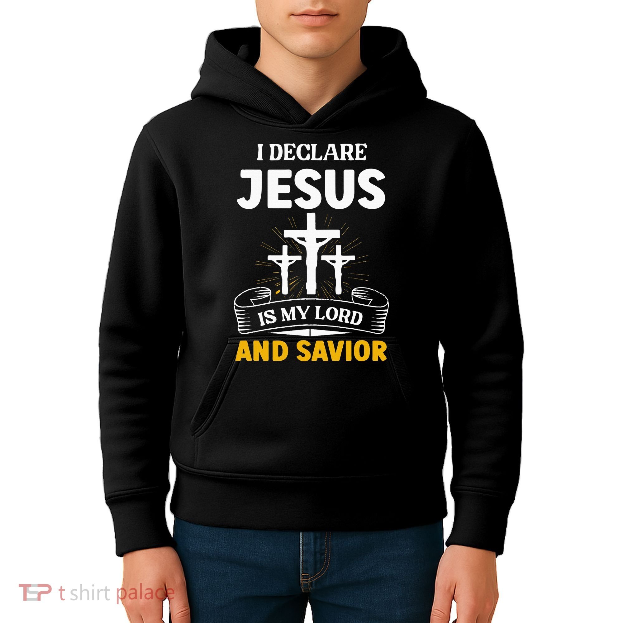 Religious Bible Church Jesus Is My Lord And Savior Kids Hoodie
