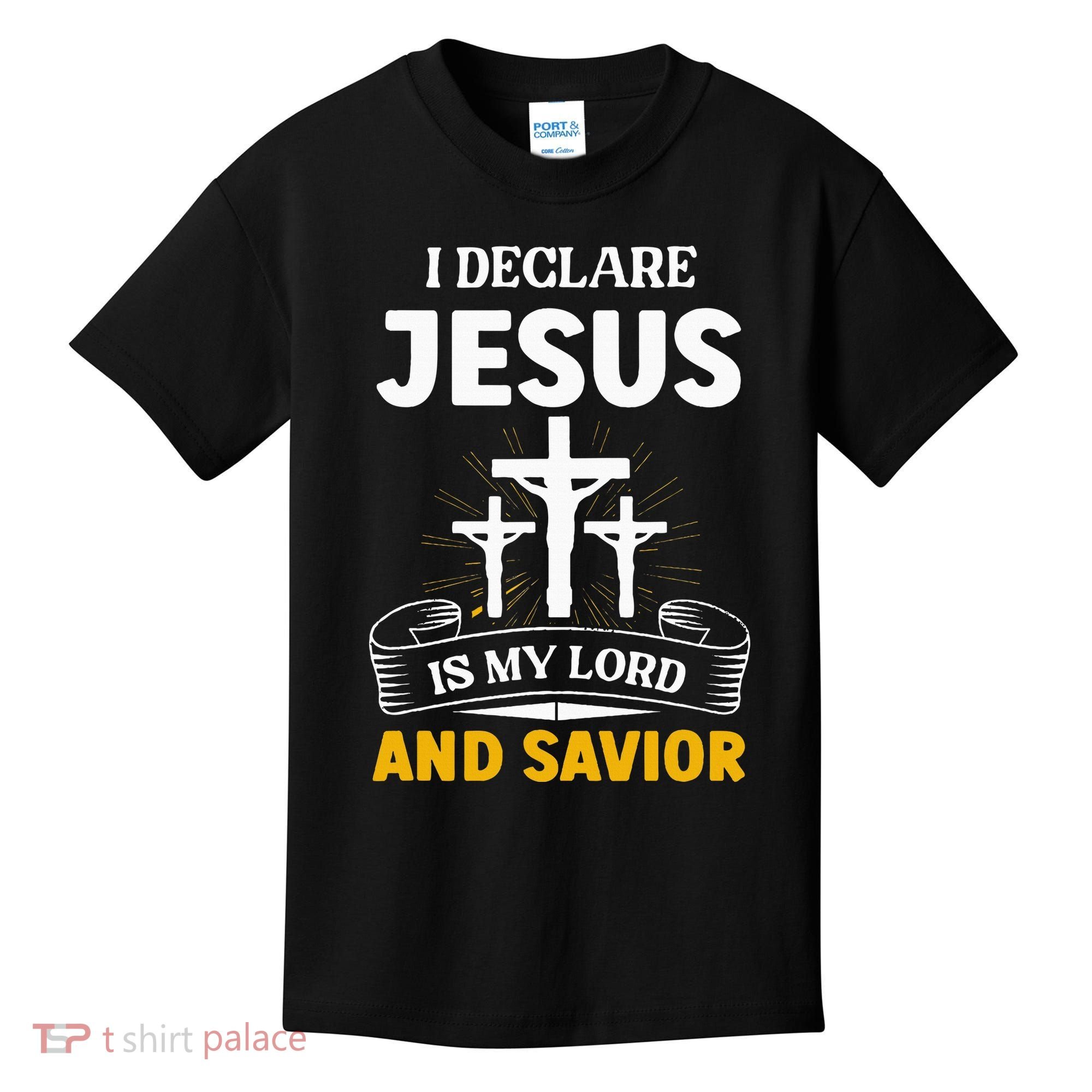 Religious Bible Church Jesus Is My Lord And Savior Kids T-Shirt