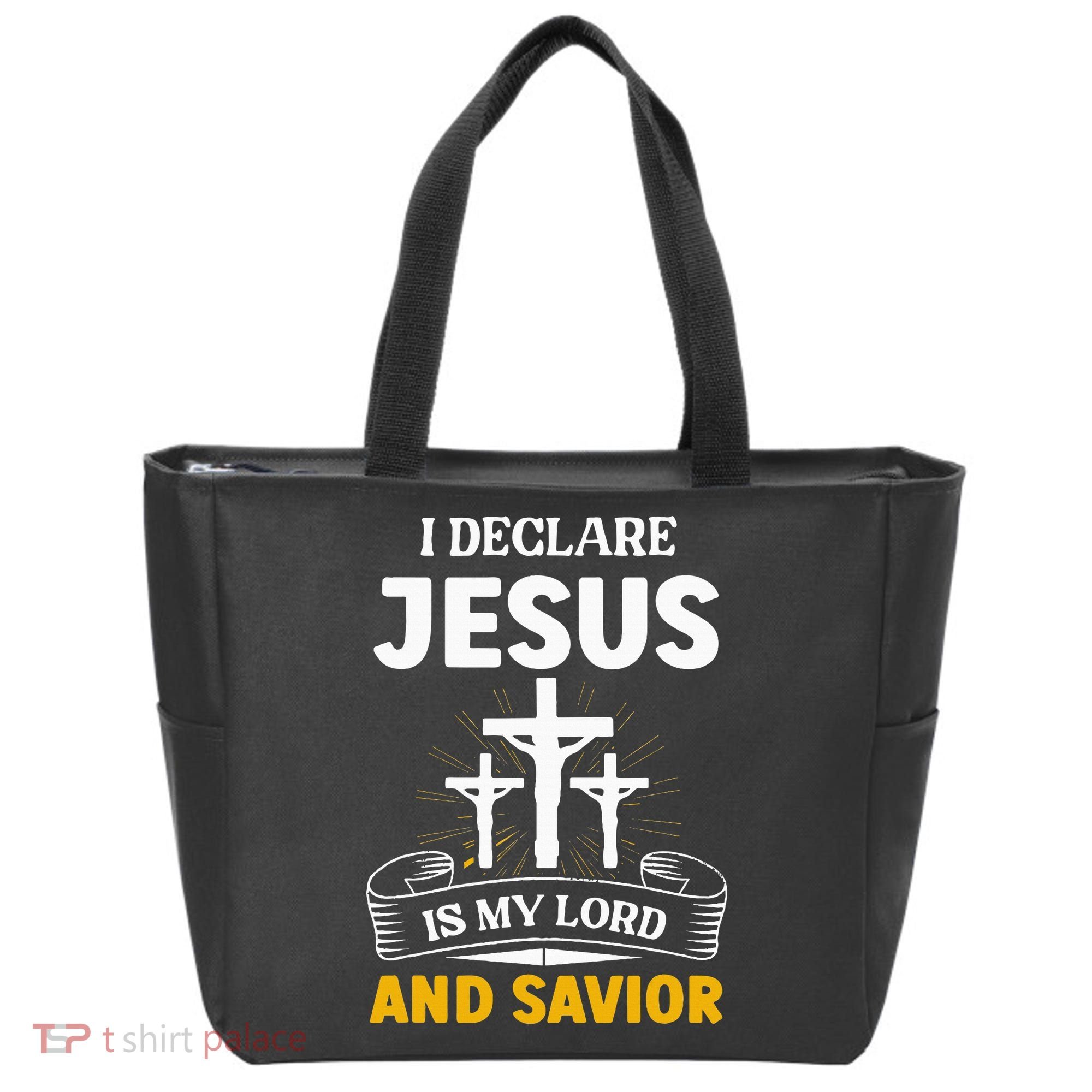 Religious Bible Church Jesus Is My Lord And Savior Tote Bag