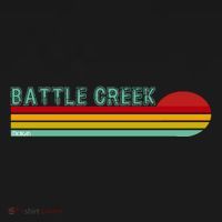 Retro Battle Creek Michigan Coaster thumb 2