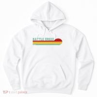 Retro Battle Creek Michigan Hoodie thumb 0