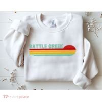 Retro Battle Creek Michigan Sweatshirt thumb 2