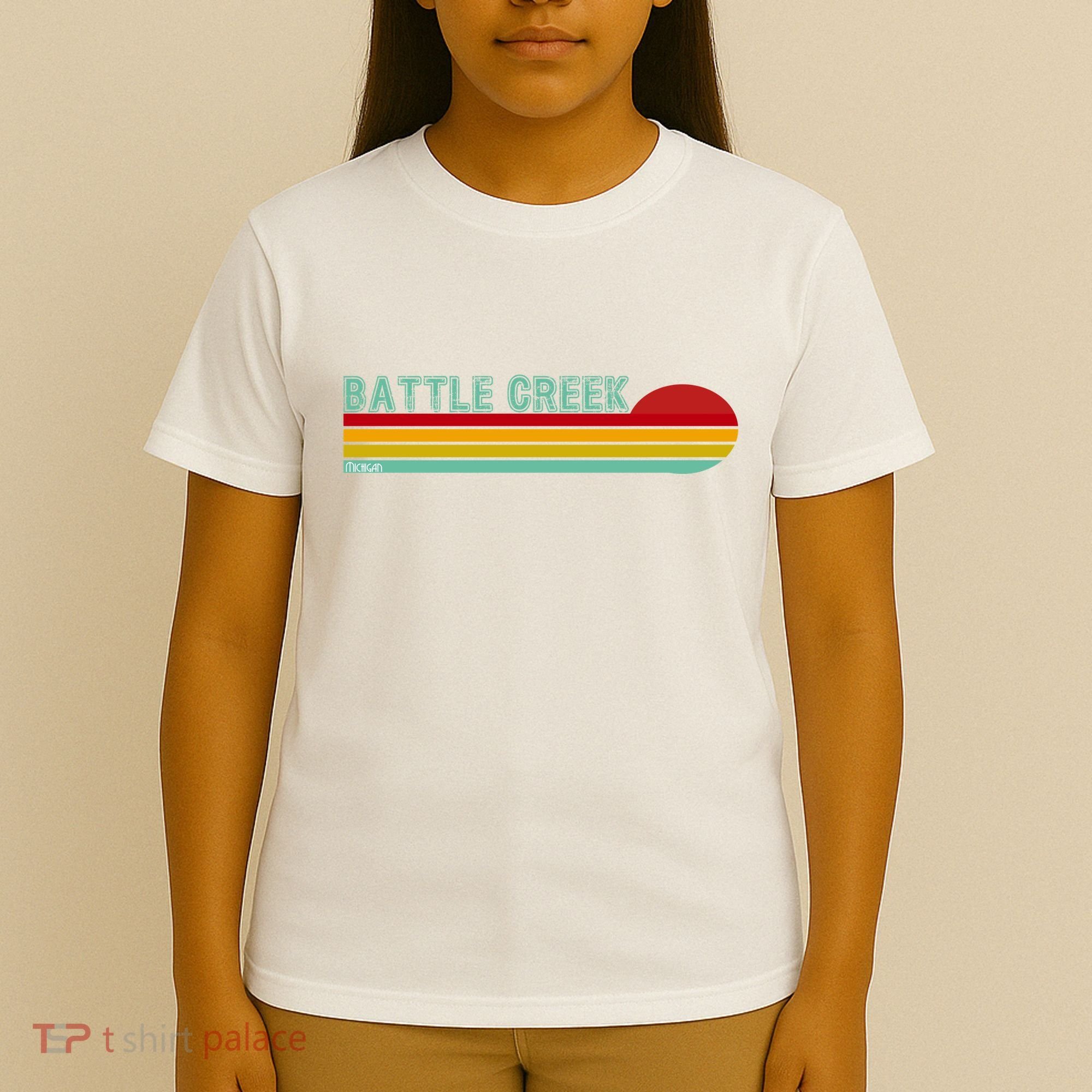 Retro Battle Creek Michigan T-Shirt
