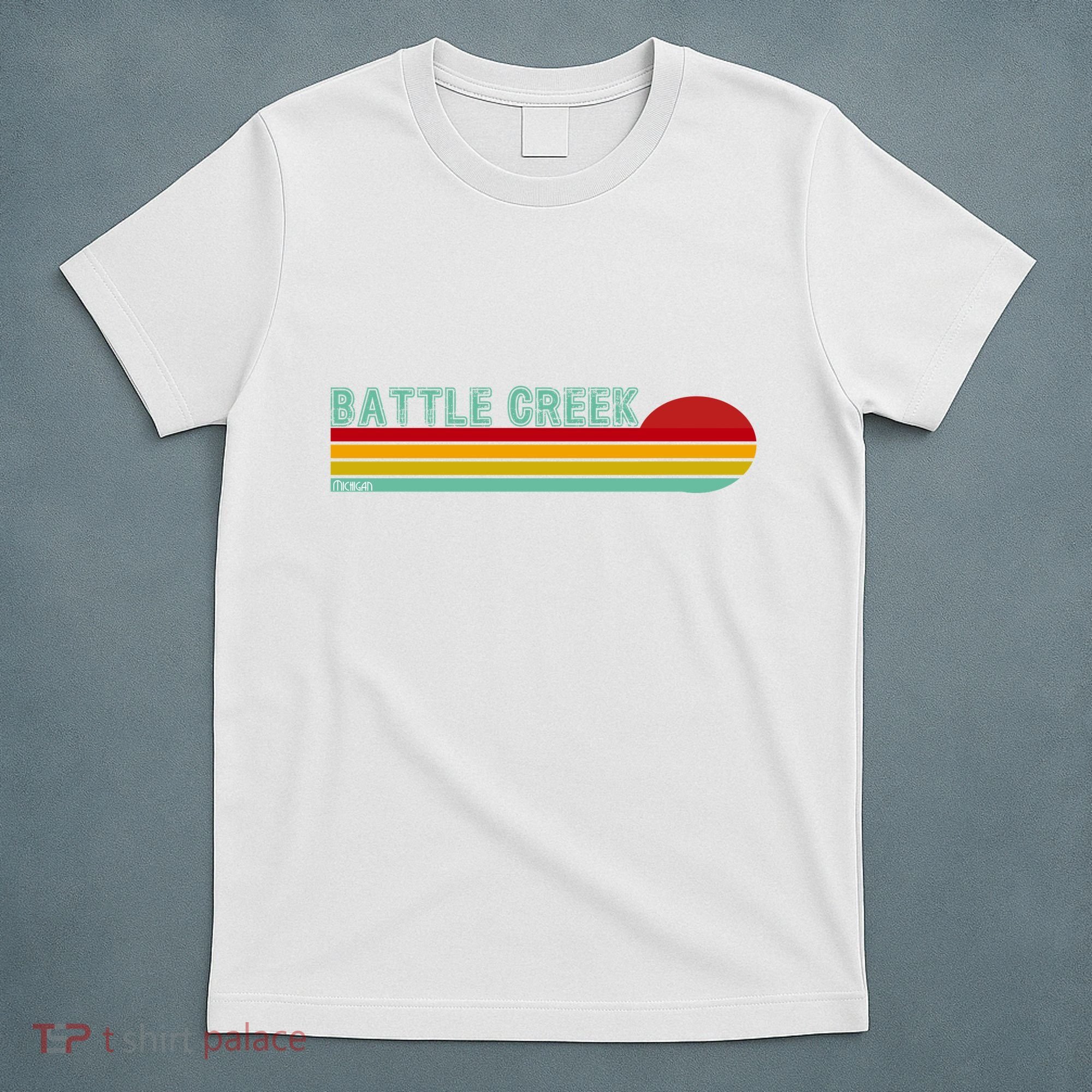 Retro Battle Creek Michigan T-Shirt