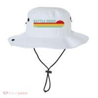 Retro Battle Creek Michigan Bucket Hat thumb 0