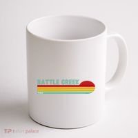 Retro Battle Creek Michigan Coffee Mug thumb 1