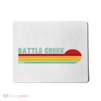 Retro Battle Creek Michigan Mousepad thumb 0