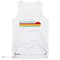 Retro Battle Creek Michigan Tank Top thumb 0