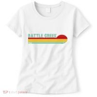 Retro Battle Creek Michigan Women's T-Shirt thumb 0