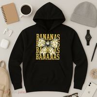 Retro Bananas Coquette Bow Hoodie thumb 3