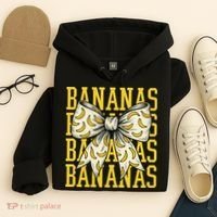 Retro Bananas Coquette Bow Hoodie thumb 4