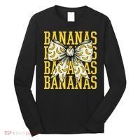 Retro Bananas Coquette Bow Long Sleeve Shirt thumb 0