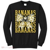 Retro Bananas Coquette Bow Sweatshirt thumb 0