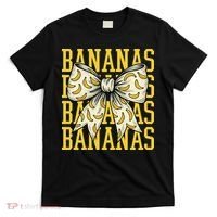 Retro Bananas Coquette Bow T-Shirt thumb 0