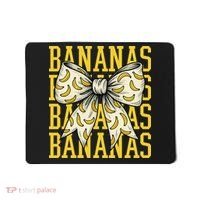 Retro Bananas Coquette Bow Mousepad thumb 0