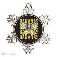 Retro Bananas Coquette Bow Ornament thumb 0