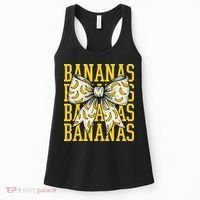 Retro Bananas Coquette Bow Women's Tank Top thumb 0
