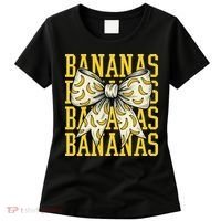 Retro Bananas Coquette Bow Women's T-Shirt thumb 0