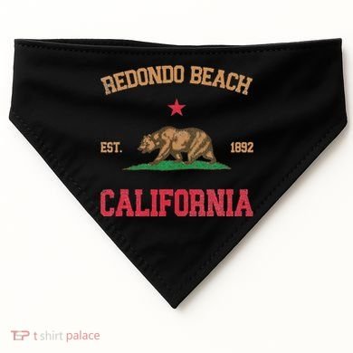 Redondo Beach California USA-Made Doggie Bandana