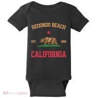 Redondo Beach California Baby Bodysuit thumb 0