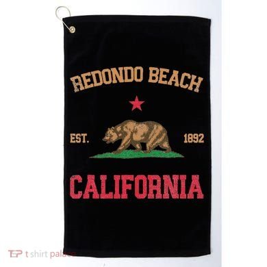 Redondo Beach California Golf Towel