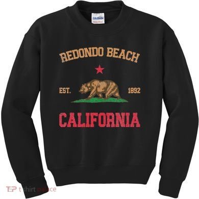 Redondo Beach California Kids Sweatshirt