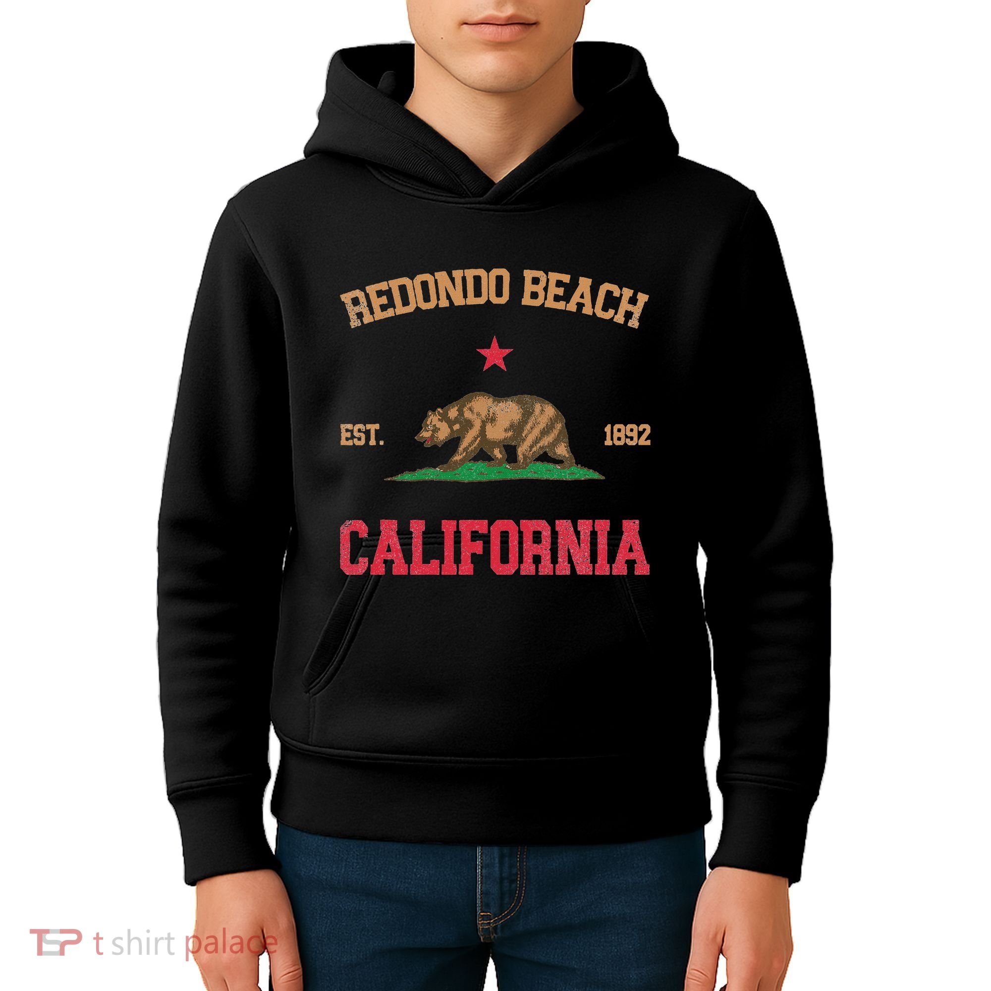 Redondo Beach California Kids Hoodie