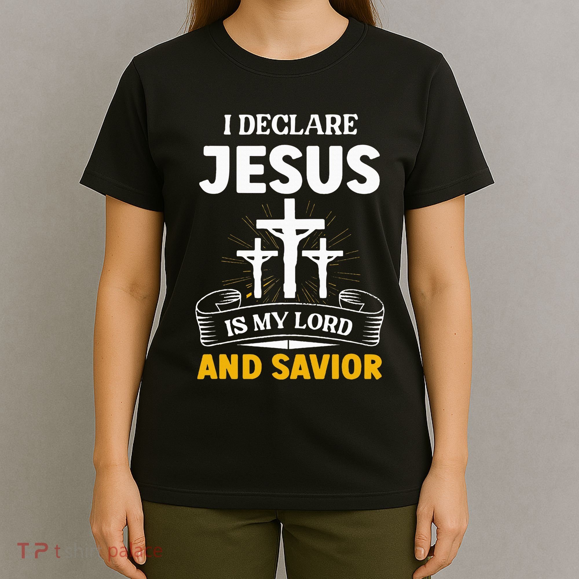 Religious Bible Church Jesus Is My Lord And Savior T-Shirt
