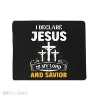 Religious Bible Church Jesus Is My Lord And Savior Mousepad thumb 0