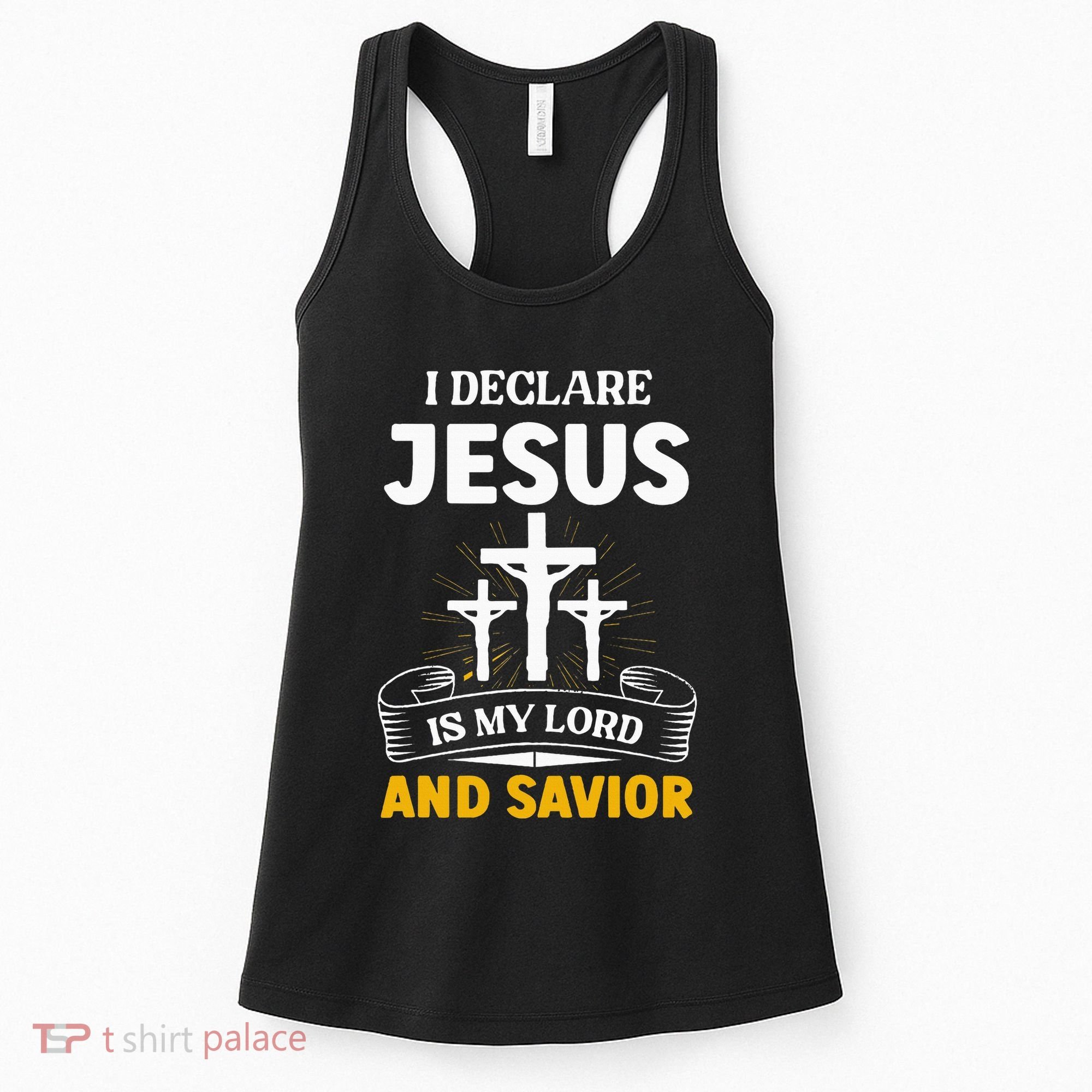 Religious Bible Church Jesus Is My Lord And Savior Women's Tank Top