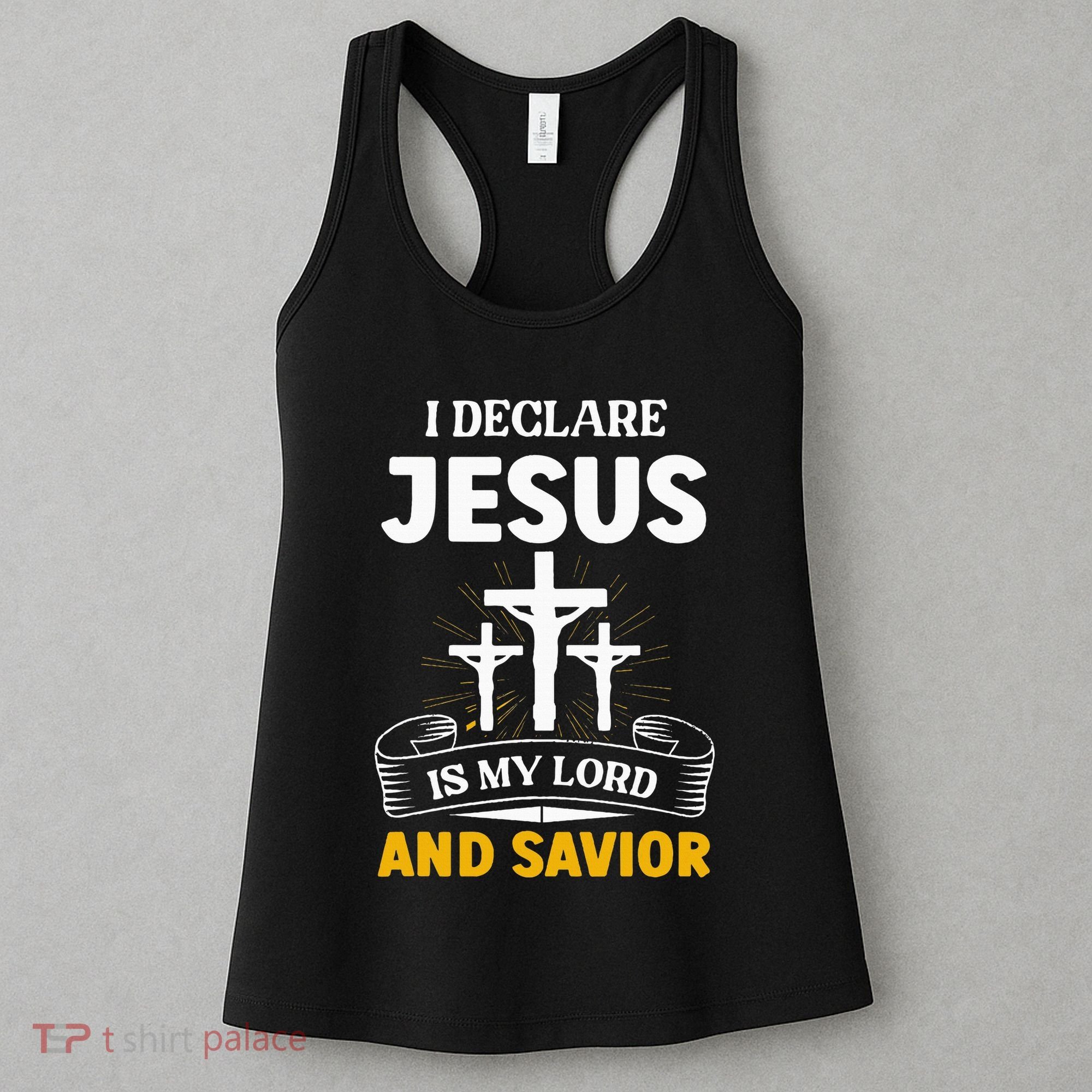Religious Bible Church Jesus Is My Lord And Savior Women's Tank Top