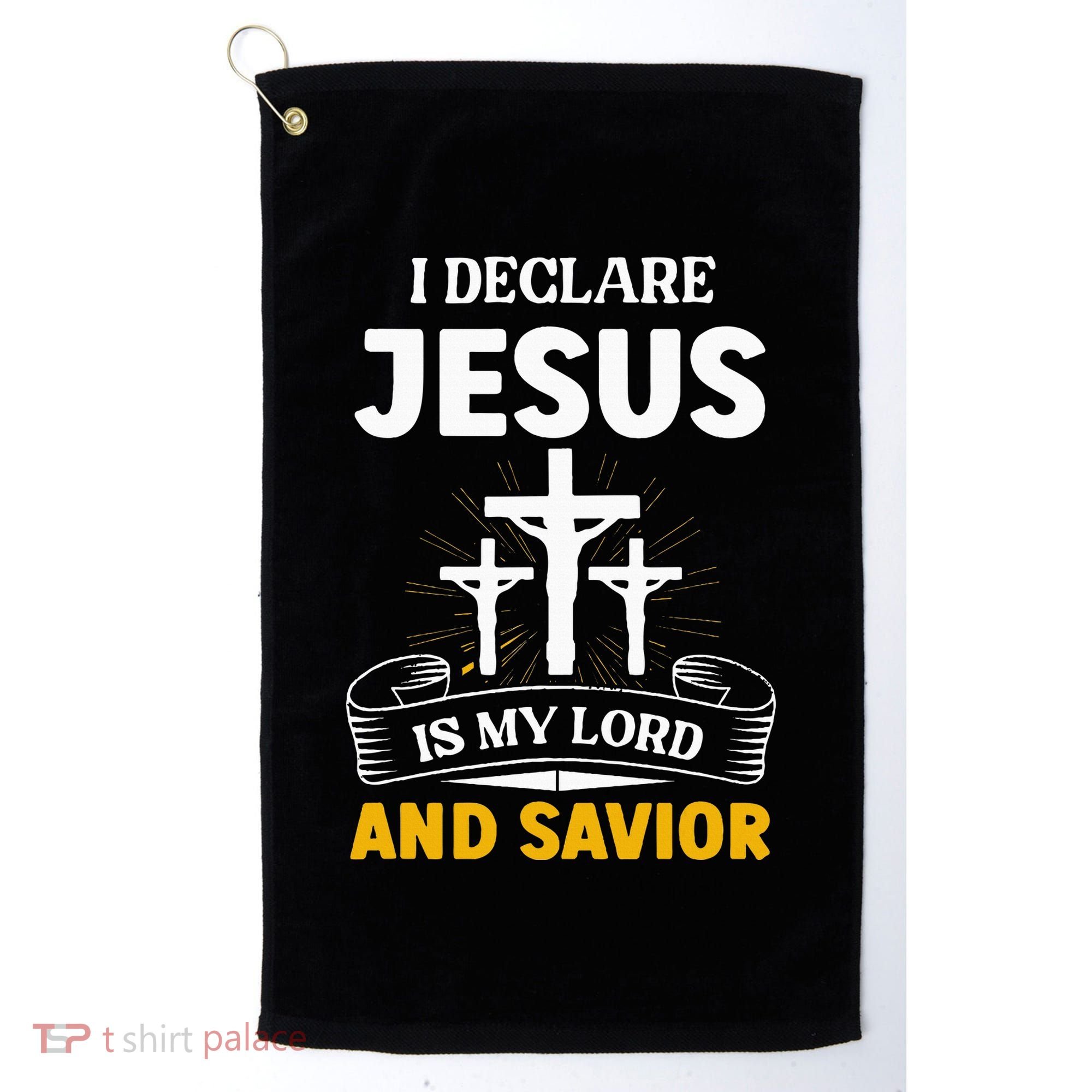 Religious Bible Church Jesus Is My Lord And Savior Golf Towel
