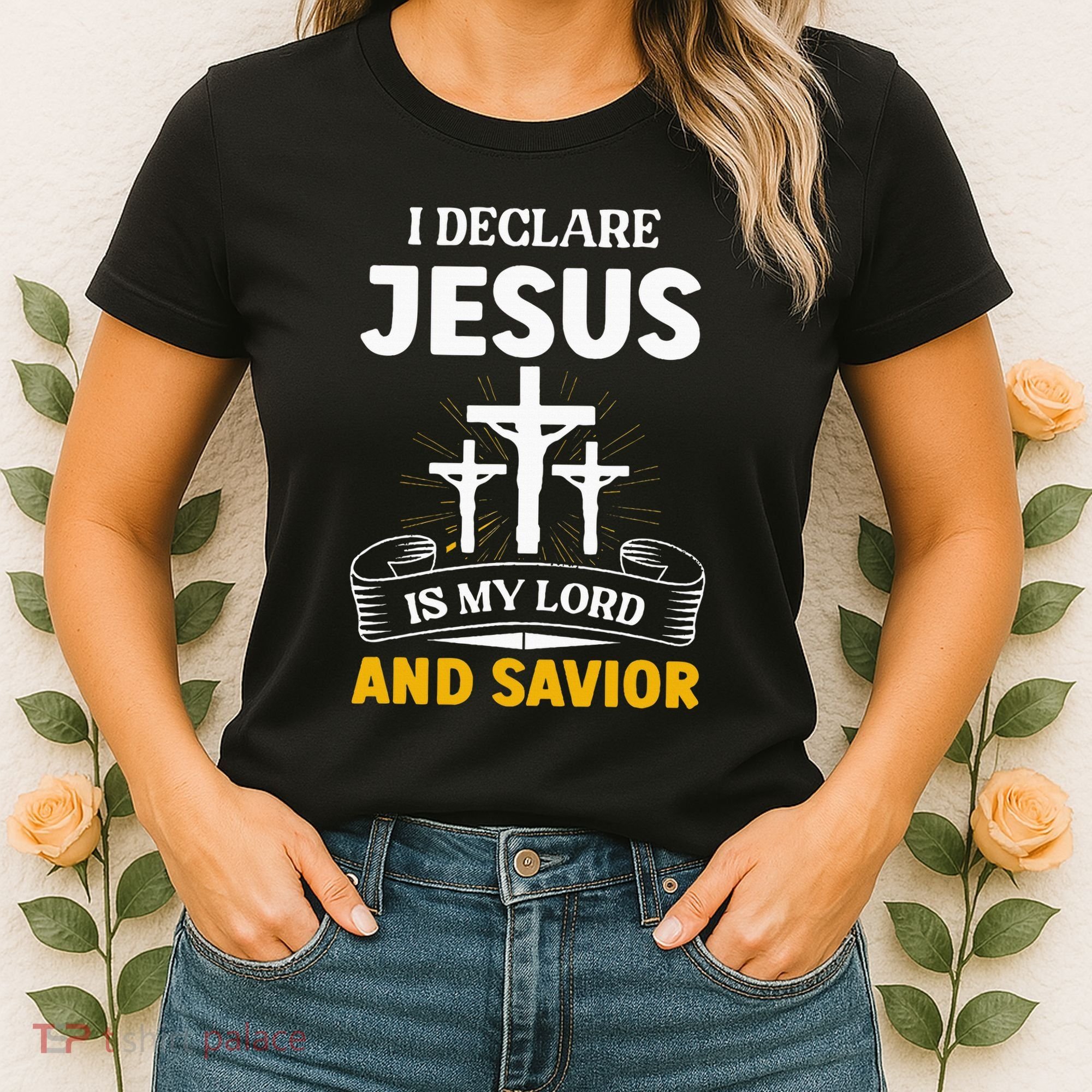 Religious Bible Church Jesus Is My Lord And Savior Women's T-Shirt