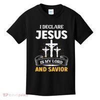 Religious Bible Church Jesus Is My Lord And Savior Kids T-Shirt thumb 0