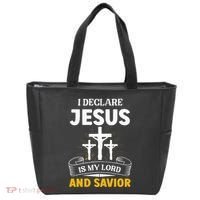 Religious Bible Church Jesus Is My Lord And Savior Tote Bag thumb 0