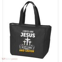 Religious Bible Church Jesus Is My Lord And Savior Tote Bag thumb 3