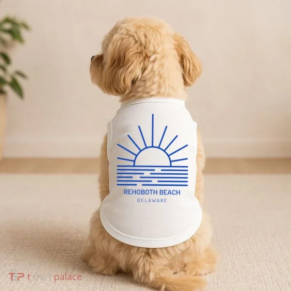 Rehoboth Beach Delaware Doggie Tank