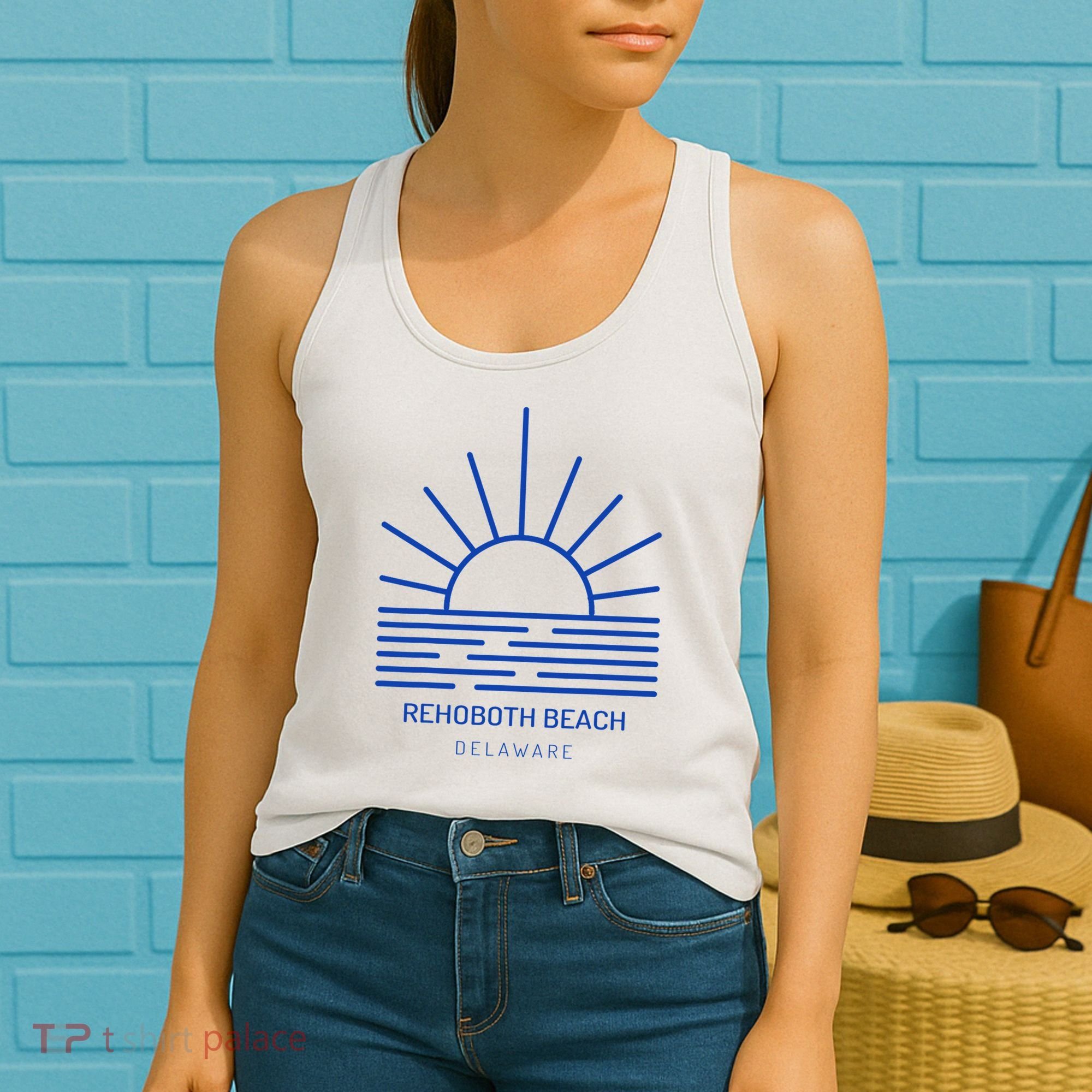 Rehoboth Beach Delaware Women's Tank Top