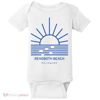 Rehoboth Beach Delaware Baby Bodysuit