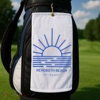 Rehoboth Beach Delaware Golf Towel thumb 2