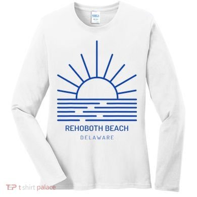 Rehoboth Beach Delaware Women's Long Sleeve Shirt